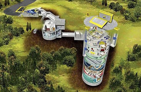 В США построили убежище для богачей на случай конца света