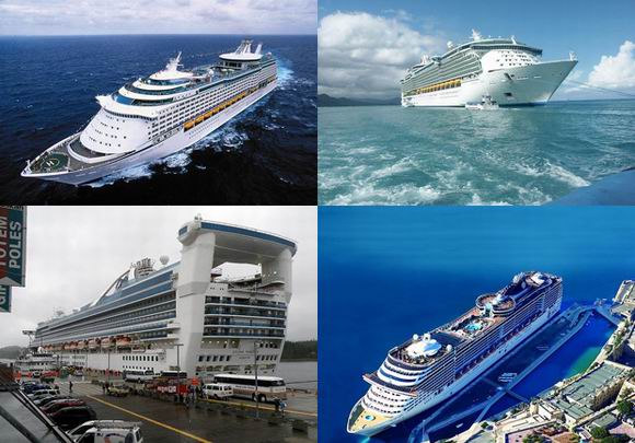 ТОП-10: Самые большие круизные корабли мира