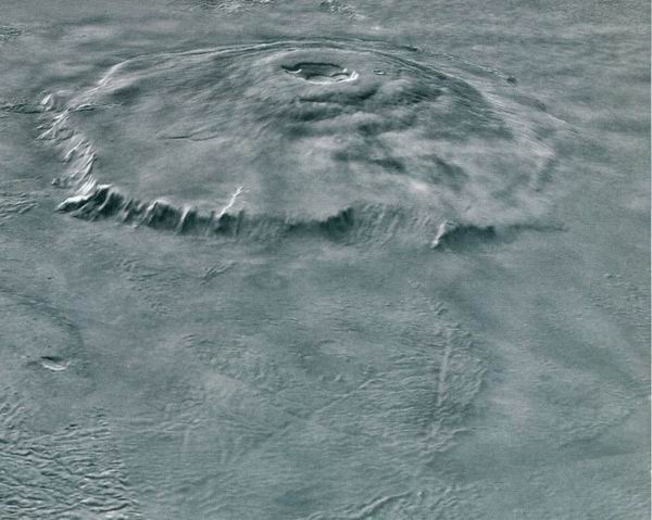 Олимп — самая высокая гора в Солнечной системе