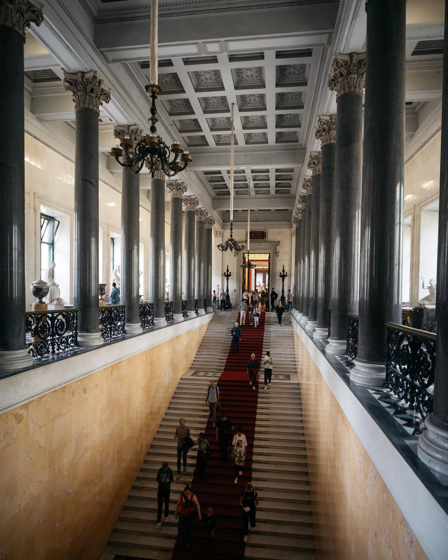 Теребеневская лестница в Эрмитаже